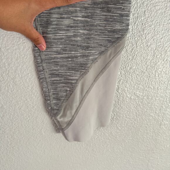 Lululemon Wunder Under Crop Leggings heather active high rise training - Picture 4 of 5